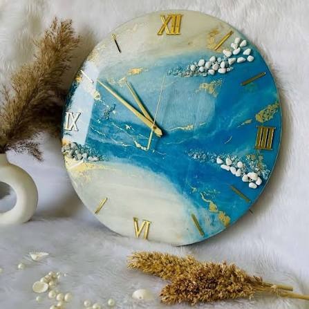 Wall Art & Geode Clocks